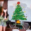 Decoração de Natal Transfronteiriça 2027 Adesivos de Janela Adesivos Decorativos de Atmosfera Festiva Adesivos Eletrostáticos para Portas de Vidro