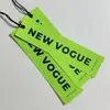Etiquetas de Pendurar Longas Resistentes a Rasgos para Roupas Femininas, Etiquetas de Pendurar de Plástico PVC, Etiquetas com Logo