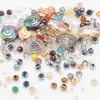 Accesorios para Joyería DIY Colgante de Vidrio Fantasía Colorido Mezclado Peces Pequeños Delfín Cuentas Planas Cuentas de Arroz Pendientes Accesorios para Cadena de Teléfono Móvil