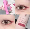 Lápiz para Cejas Inteligente Qxqy de Doble Punta + Tinte para Cejas 2 en 1 Impermeable, a Prueba de Sudor, Larga Duración, a Prueba de Manchas, Color Natural
