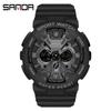 Reloj al por mayor de comercio exterior para hombre, estilo Harajuku moderno, deportivo digital resistente al agua para hombre y mujer, reloj electrónico simple estilo coreano