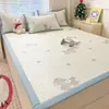 Capa Superior Clase A 100% Polietileno PE Hielo Frijol Enfriamiento Jacquard de Alto Grado Sandwich Compuesto Alfombrilla Suave de Enfriamiento Ropa de Cama