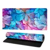 Fábrica de Origem Pintura Fluida Floral Colorida Tapete de Mesa Grande Antiderrapante Espuma de Borracha Natural Mouse Pad Atacado Transfronteiriço