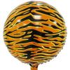 Balão de alumínio com estampa de animal transfronteiriça, balão decorativo de folha de alumínio com estampa de leopardo, zebra e tigre, atacado