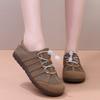 Tênis de Treino Alemão com Solado Macio e Malha para Mulheres, Sapatos Casuais Respiráveis de Verão para Mães, Novo Estilo 2025 Sapatos de Tecido Old Beijing para Mulheres