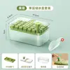 Bandeja de cubitos de hielo tipo prensa, Molde de hielo de grado alimenticio fácil de desmoldar, Caja de almacenamiento de hielo DIY, Caja para hacer hielo de refrigerador doméstico
