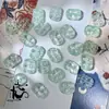 Atacado Pingente de Flor Tridimensional Esmaltado 13X18mm Pingente de Sorte Tridimensional Dupla Face Materiais para Pulseira Colar com Contas Feito à Mão DIY