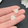 Carrillón de Viento de Acrílico Flor Color Perla Muguete Aproximadamente 11*9m Flor Tridimensional Estilo Antiguo Joyería DIY Pendientes Pasador Accesorios