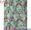 Atacado de fábrica estampa digital padrão de planta estilo retrô tecido de algodão leve design DIY tecido feminino
