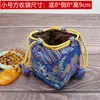 Bolsas Pequeñas Cuadradas de Tela al por Mayor para Fabricantes, Bolsas Pequeñas de Doble Capa con Cuatro Bolsillos para Almacenamiento de Tazas de Té Pequeñas, Bolsas de Regalo para Empaque de Joyería y Bolsas para Manualidades