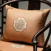 Nuevos cojines para sillas, cojines de asiento y cojines decorativos de secuoya estilo chino; cojines bordados para sillones y sillas de estilo oficial; Cojines de asiento de sofá de algodón y lino Dorothy
