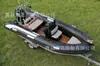 Água esportes ao ar livre lancha iate fábrica de Shandong RIB480 barco de fibra de vidro 4,8 metros iate