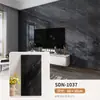 En Stock Wholesale AplicABLE A ETIQUETAS Ladrillo Cultural Autoadhesivo Pegatinas de Pared Papel Tapiz de Azulejo de Mármol Ladrillo de Piedra Rugosa con Certificación Ambiental