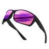 Nuevas Gafas de Sol Polarizadas Transfronterizas para Hombre y Mujer, Estilo Deportivo para Exteriores, Cuadradas, Coloridas, de Moda, Gafas para Ciclismo y Conducir