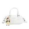 Bolso de moda vintage europeo y americano para mujer, nuevo bolso cruzado versátil de invierno transfronterizo, bolso de mano, bolso bowling