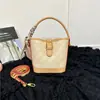 Bolsos de Moda Más Vendidos de Este Año para Mujeres, Nuevo Bolso Cubo con Monograma Super Popular 2026, Bolso de Hombro y Cruzado Elegante y Versátil
