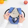 Bolsa Tote para Lonchera Bolsa para Lonchera Bento Bolsa de Lona para Llevar el Almuerzo de Estudiante Rayada Aislada Almacenamiento para Paquete de Hielo