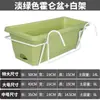 Maceta Plástico Maceta Balcón Caja para Verduras Rectangular Colgante Maceta Larga Hogar Nórdico Tamaño Grande