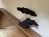 Botas de Cano Médio Bico Fino Outono/Inverno 2026 Camurça Salto Agulha Botas Arredondadas Botas de Equitação Botas Western para Mulheres