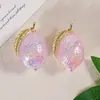 Cadena para Teléfono con Colgante de Hoja de Limón Rizado de Aleación, Cadena para Bolso, Cordón, Materiales de Accesorios DIY Populares en Vivo de Influencers de Moda