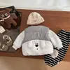Chaleco de Algodón de Invierno para Niños Estilo Nuevo Guapo Bebé Acolchado Engrosado Chaleco Exterior de Moda para Bebé Chaleco Cálido