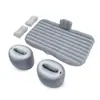 Colchón inflable para coche de fábrica, cama inflable trasera para coche, tela compuesta con protector de cabeza, equipo, cama de viaje para coche, venta al por mayor