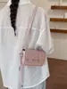 Bolso Cuadrado Pequeño de Diseño Casual de Nicho Transfronterizo para Mujer 2026 Nuevo Bolso de Hombro Cruzado de Alta Gama Estilo Coreano