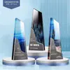 Trofeo de Cristal Personalizado Medalla Creativa Trofeo de Competición de Baile Reunión Anual Premios al Empleado Destacado Artesanía de Cristal Conmemorativa