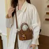 Bolso Nuevo Mujer 2026 Estilo Caliente Bolso Cubo Nicho Temporada Otoño/Invierno Tejido Retro Bolso de Hombro Cruzado Bolso de Mano