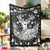 Nueva Manta para Colorear DIY de Navidad, Manta para Colorear Pintada a Mano Transfronteriza de Halloween