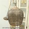 Maceta estilo cáliz clásico Maceta Retro Hierro Viejo Metal Forma de Copa Europeo Adornos Creativos