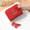 [Entrega el Mismo Día] Billetera para Monedas de Mujer, Linda Cartera para Estudiantes y Niños, Portatarjetas, Carteras Transfronterizas de Exportación