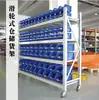Estanterías Móviles con Ruedas para Almacenamiento de Materiales Estanterías con Ruedas Desmontaje y Montaje Estanterías de Hierro Universales de Múltiples Niveles con Ruedas