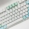 Tema Menta Cristal de Hielo Altura XDA Teclado Mecánico PBT Sublimación Verano Fresco Simple Ins Macarons Personalizable
