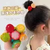 Novedad Primavera y Verano, Ligas para el Cabello de Frutas Lindas para Niñas, Chongo Alto para Cola de Caballo, Diademas y Accesorios para el Cabello Coloridos de Alta Gama