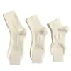 Meias esportivas atléticas unissex de cano médio, cor branca pura, com sola massageadora, que absorvem o suor e são respiráveis, adequadas para badminton e tênis, disponíveis nos estilos de comprimento médio e curto