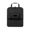 Organizador de Banco Traseiro de Carro Universal com Múltiplos Bolsos, Bolsa de Armazenamento de Feltro com Porta-Copos e Porta-Lenços