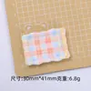 Plato Cuadros de Dibujos Animados Juguete de Comida Creativo Accesorios para Joyería Hechos a Mano DIY Accesorios de Pegamento de Crema Materiales de Pequeños Accesorios de Resina