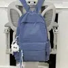 Mochila Escolar para Alunas do Ensino Médio e Universitárias, Estilosa e Moderna, Leve, Resistente à Água, Mochila Xadrez, Mochila de Viagem para Mulheres