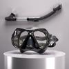 Gafas de buceo transfronterizas de Amazon, traje de snorkel, máscara de buceo, espejo protector para los ojos, conjunto completo de snorkel antivaho