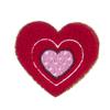Patch de Bordado de Toalha de Coração para o Dia dos Namorados Etiqueta de Tecido DIY Patch para Acessórios de Roupa Patch Termocolante Bordado