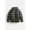 Chaqueta Acolchada de Algodón Estilo Americano con Capucha Casual Otoño e Invierno Venta Caliente Amazon Transfronterizo Europeo y Americano 2025