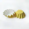 Suporte para Cupcake de Papel para Bolo Lâmpada de Crisântemo Resistente a Altas Temperaturas Sem Moldes Base para Bolo para Assar em Casa Pacote com 50
