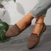 Zapatos Planos de Fácil Poner 2026, Casual de Tacón Bajo, Elegantes de Punta Fina, Modernos sin Cordones, Calidad de Exportación, Colección de Primavera, Zapatos para Mujer Tallas Grandes