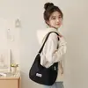 Bolso de mujer 2026 nuevo modelo ins de gran capacidad moda versátil estilo bosque bandolera casual nylon impermeable bolso de hombro