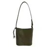 Comercio Exterior Chic Retro Textura Tejida Bolso Cubo Moda Transfronteriza Nicho Bolso de Hombro Único Casual Viaje Versátil Bolso Cruzado