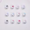 Decorações de Arte para Unhas de Coelho Fofo Estilo Cartoon Japonês Pequenos Acessórios de Resina Capa de Celular DIY Acessórios de Grampo de Cabelo Cola de Creme