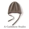 Sombrero de Cuerda con Borlas 100% Cachemir Puro Otoño/Invierno Sombrero con Borde Rayado para Protección de Orejas Sombrero de Lana Cálido Sombrero Versátil de Bloque de Color para Cubrir la Cabeza