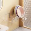 Estante de Almacenamiento para Lavabo, Estante de Baño Sin Perforación, Soporte de Lavabo Montado en la Pared, Esencial para el Baño del Hogar