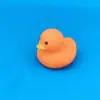 Fábrica directa juego de agua juguetes de vinilo bebé baño juego pellizco llamado voz color de dibujos animados pato amarillo